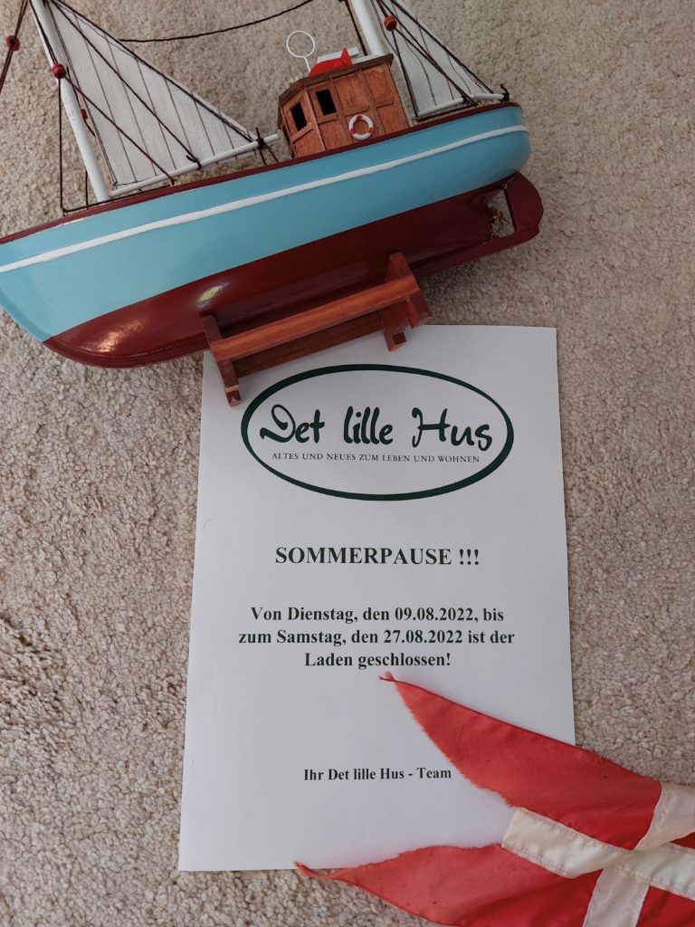 Sommerpause…