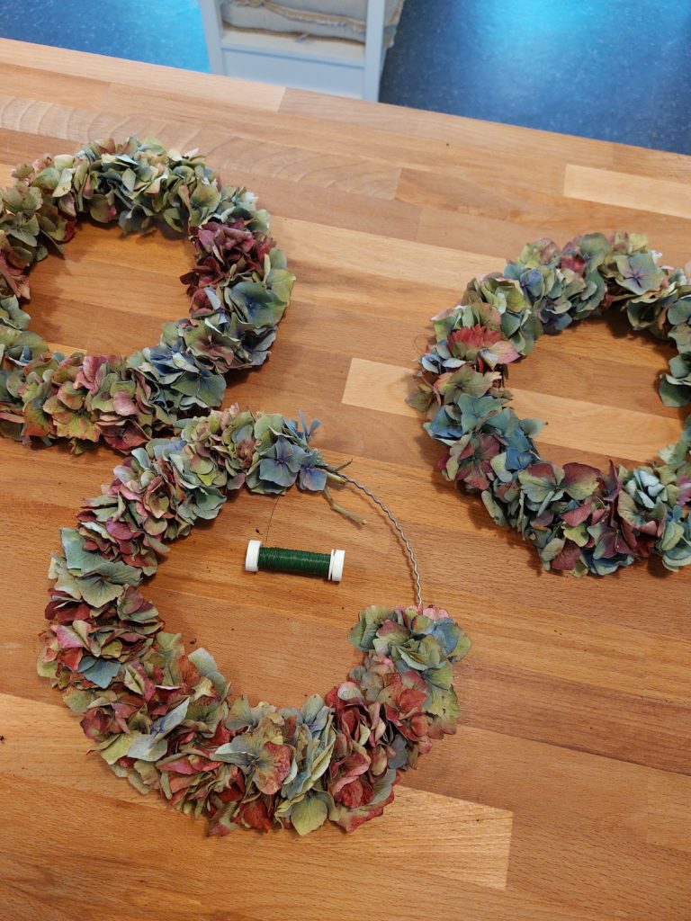 Hortensienkränze